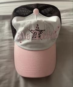 GILAARCHIVE トラッカー キャップ ピンク メッシュ MUSINSA