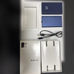 ウォークマンAシリーズ「NW-A307」ブルー 64GB 純正 シリコンケース付