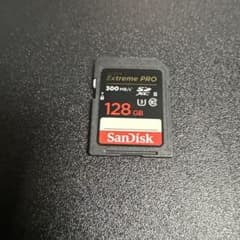 Sandisk ExtremePRO SDXCカード 128GB 300MB/sのサムネイル