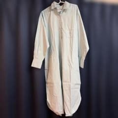 ストライプ 長袖 シャツワンピース　CPCM