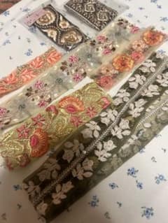 刺繍リボン 詰め合わせ 6本セット ハンドメイド素材のサムネイル