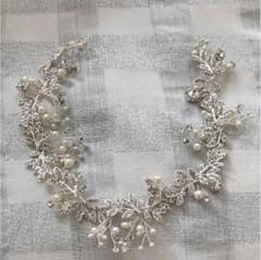 小枝 ヘッドドレス シルバーのサムネイル