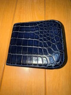 ⭐︎7SENSE 藍染ポロサスクロコダイルコンパクト2つ折り財布★ ⭐︎7SENSE 藍染ポロサスクロコダイルコンパクト2つ折り財布☆ - メルカリ
