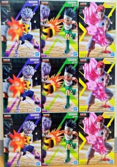HUNTER×HUNTER 피규어 곤 킬루아 히소카 정리 세트