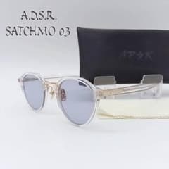 ADSR SATCHMO 03 クリア ライトブルー サングラス 松村北斗 - メルカリ