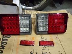 64エブリィバン！訳あり点灯確認済み(LEDテールランプ左右セット)のサムネイル