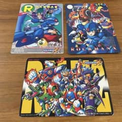 希少・当時物】ロックマンX2 ジャンボカードダス 3枚セット1995年
