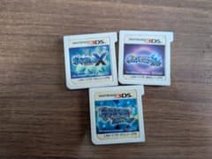 ポケットモンスターアルファサファイア/X/ムーン 3点セット