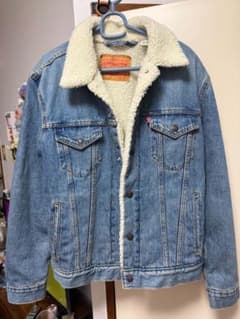 Levi's ボア デニムジャケット Sサイズのサムネイル