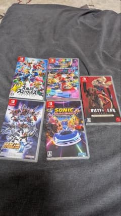 Nintendo Switch ソフト 5本セット まとめ売り - メルカリ