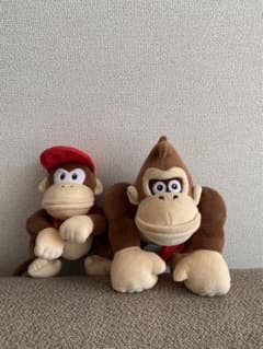 ドンキーコング ディディーコング ぬいぐるみ　スーパマリオ 任天堂のサムネイル