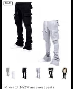 Mismatch NYC Flare Sweat Pants sサイズ 完売品！ - メルカリ