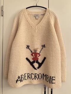 vintage 80s 90s アバクロ セーター モヘア ポップコーンのサムネイル