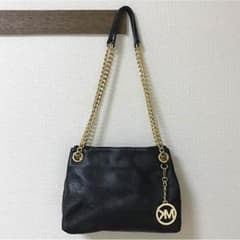 Michael kors レザー バッグ ブラックのサムネイル