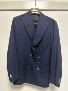 CORNELIANI テーラードジャケット ネイビー - 5