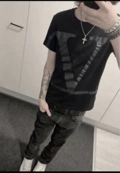VALENTINO VLTN Tシャツ ブラック XS swag archive - メルカリ