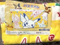 新品未開封】ポケモン バスタオル - メルカリ