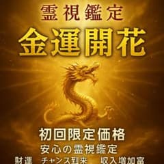 【即購入可】霊視 四柱推命　金運鑑定　お金　金運の流れのサムネイル