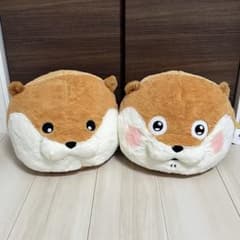 可愛い嘘のカワウソ プレミアムドームクッション 2個