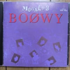 BOOWY「MORAL+3」CD - メルカリ