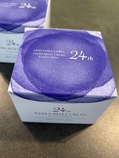 ☆24th☆ MACCHIA LABEL EXTRA RESET CREAM - メルカリ