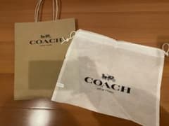 COACH ショッパー 紙袋 不織布袋のサムネイル