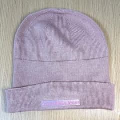 お値下げ！Calvin Klein Jeans ピンクニット帽 M