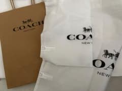 COACH ショップ袋 ショッパー 保存袋 セット - メルカリ