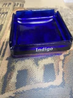 灰皿　インディゴ　新品のサムネイル
