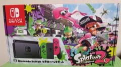 新品 未使用 ニンテンドースイッチ スプラトゥーン2同梱版のサムネイル