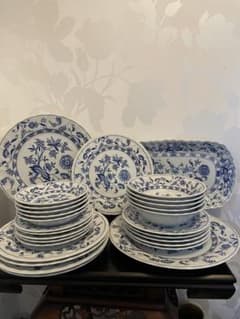 新品 Blue Elbe by Tanyo ブルーエルベ 皿 ボタニカル柄 28 - メルカリ