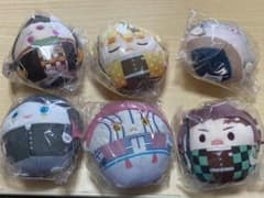 鬼滅の刃ふわころりんマスコット6点セットのサムネイル