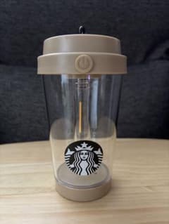 【日本未発売】Starbucks LEDランタン タンブラー型 ベージュのサムネイル
