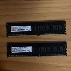 【中古】DDR4-2666 16GB(8GB×2枚) G.SKILL G.skill ddr4 16gb(8gb 2枚) 2666mhz - メルカリ