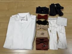 結婚式　新郎用　シャツ・小物等セットのサムネイル