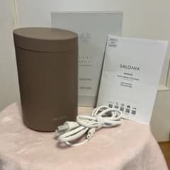 SALONIA ピュアブライトスチーマー ベージュ - メルカリ