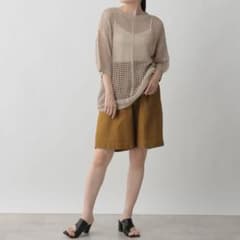 LOWRYSFARM メッシュショートパンツ ブラウンのサムネイル