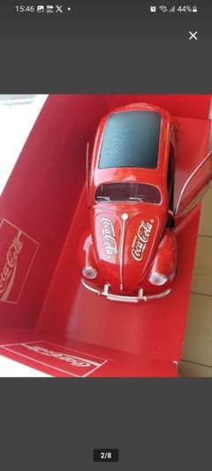 Coca-Cola ビートルモデル 赤のサムネイル