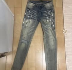 PURPLE BRAND P002 ペイント加工 デニムパンツのサムネイル