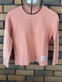 SMOOTHY スムージー 袖ロゴ長袖TシャツロンT ピンク XL150〜160のサムネイル