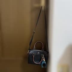 極美品】COACH コーチ ミニベネット 2way ミニボストン 黒 ネオン