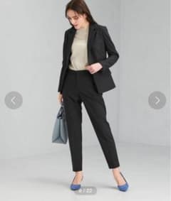 green label relaxing スーツ上下セット ネイビー - メルカリ