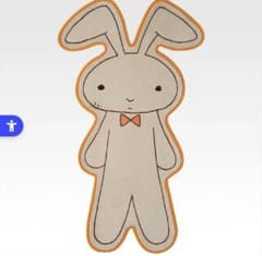 이치 반 쿠지 크레용 신 짱 B 상 네네 찬 토끼 매트
