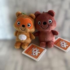 ノンタン　仲間たち全員集合マスコット　2点セット