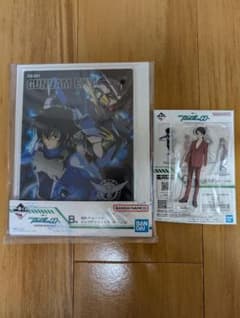 一番くじ　ガンダムOO 　B賞ビックアクリルスタンド　おまけ付きのサムネイル