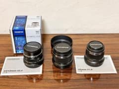 OLYMPUS M.ZUIKO DIGITAL ３本12mm/25mm/45mmのサムネイル