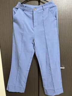 SHEIN スラックス ブルーのサムネイル