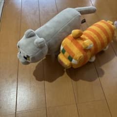 マインクラフト ねこ ぬいぐるみ2種のサムネイル