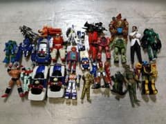 戦隊ヒーロー ロボット フィギュア まとめ★ジャンク★Y76 戦隊ヒーロー ロボット フィギュア まとめ☆ジャンク☆Y76 - メルカリ
