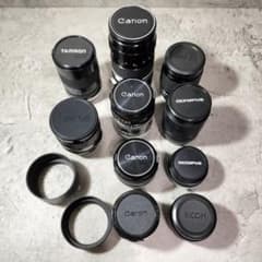 ジャンク　オールドレンズ　Canon　OLYMPUS　RICOH 等　まとめ売り ジャンク オールドレンズ Canon OLYMPUS RICOH 等 まとめ売り